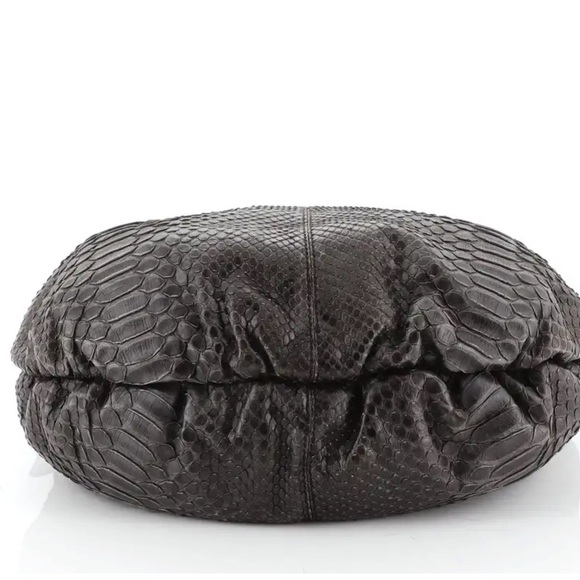 Gucci Jungle Hobo Python Large Shoulder Bag Tassels Snake Print Luxury Bag - Picture 8 of 15